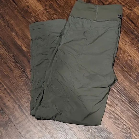 PrAna Olive Joggers - Picture 2 of 2